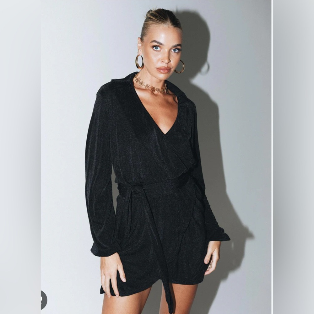Elegant Black Women's Robe
